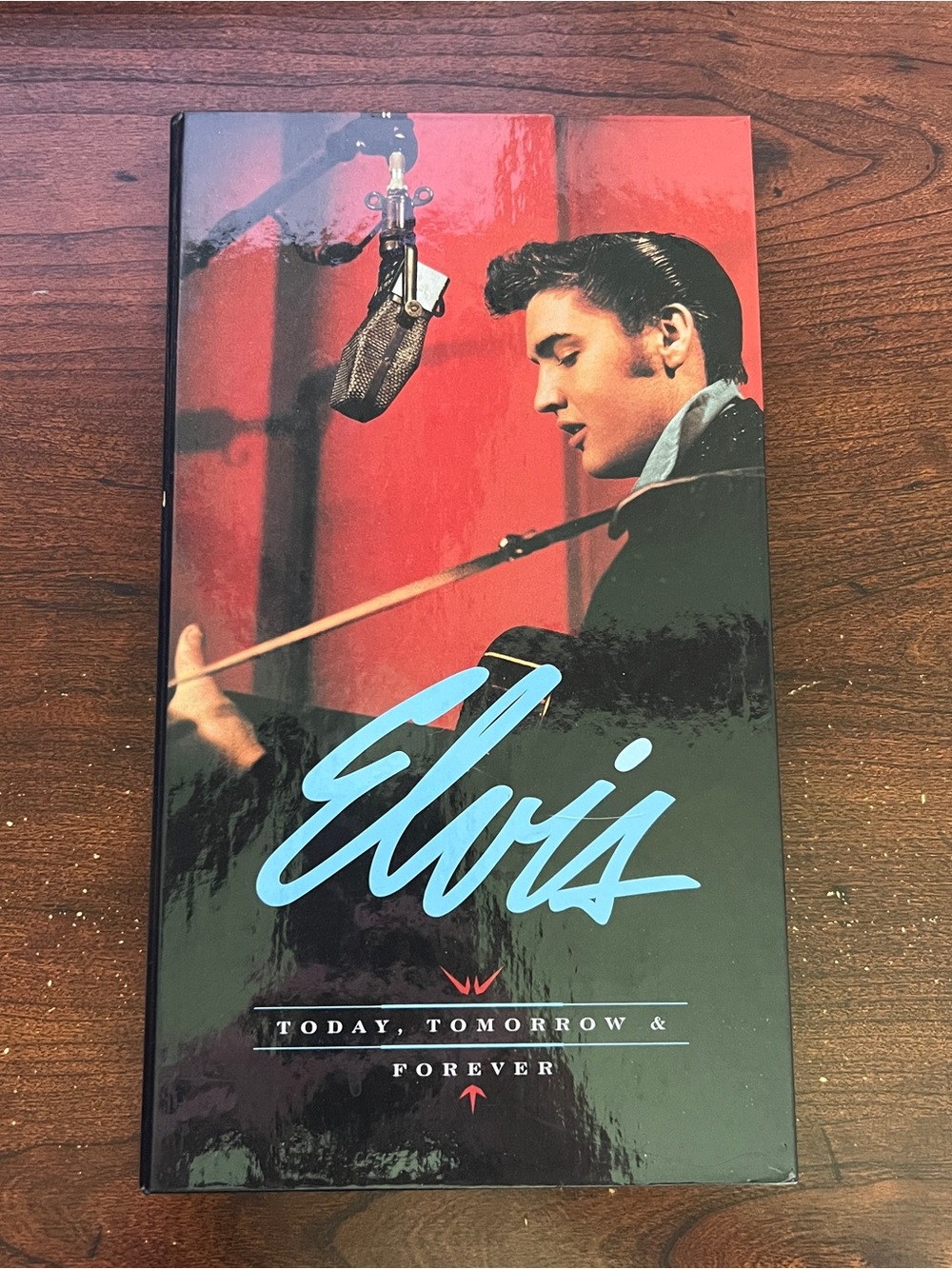 Elvis Presley Today Tomorrow and Forever 4 CD Box Set with Booklet Long Box EUC